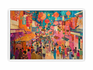 Market Framed Print