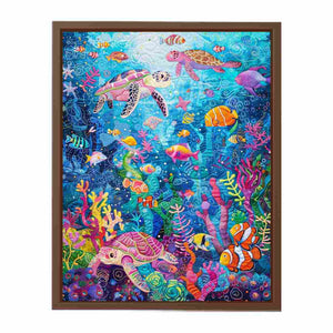 Vibrant Underwater Poster
