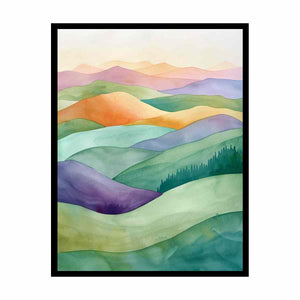 Watercolor Landscape Painting