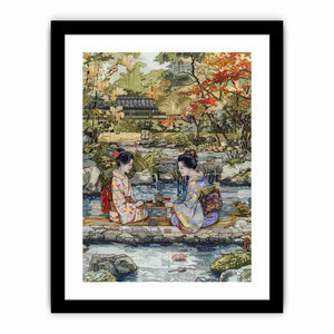 Garden Coffee Art Print