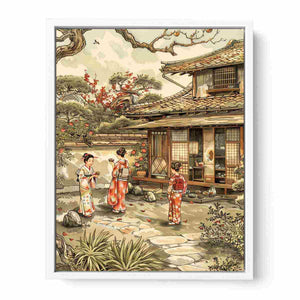 Garden Meals Framed Print