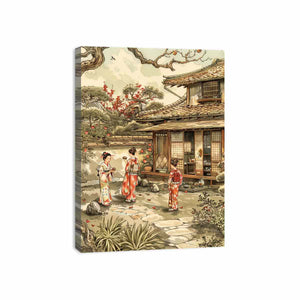 Garden Meals Canvas Print