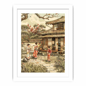 Garden Meals Streched canvas