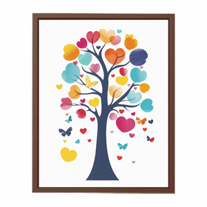 Colorfull Tree Poster