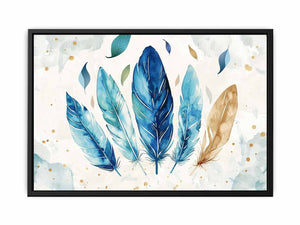 Boho Feathers Painting