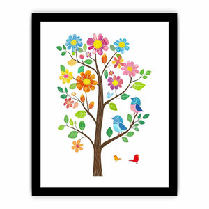 Colorfull Tree Art Print