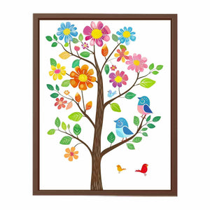 Colorfull Tree Poster