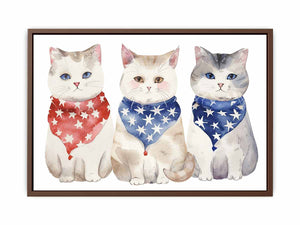 3 Cats Poster