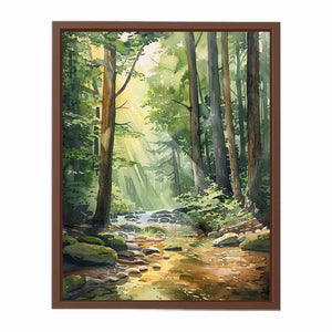 Forest Path Poster