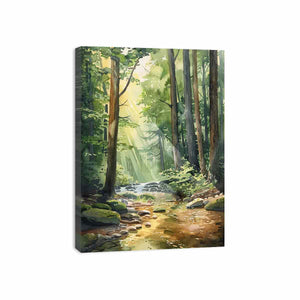 Forest Path Canvas Print