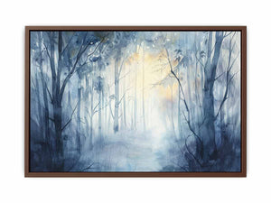 Misty Forest Poster