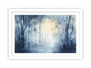 Misty Forest Streched canvas