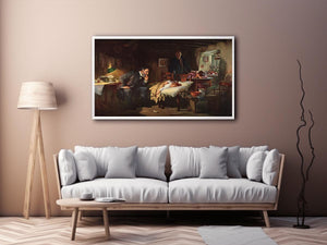 The Doctor Paintring by Samuel Luke Fildes Painting