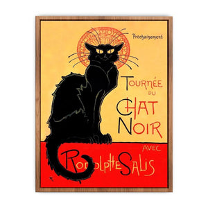 Le Chat Noir By Steinlen Poster