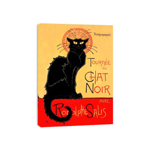 Le Chat Noir By Steinlen Painting