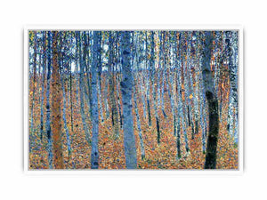 Beech Grove by Gustav Klimt Framed Print