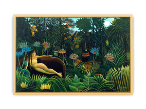 The Dream by Henri Rousseau Streched canvas