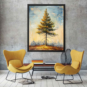 Pine Tree Painting