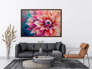 Floral Painting on Canvas Painting