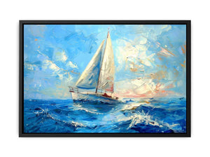 Sailing Ship Painting Canvas Print