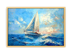 Sailing Ship Painting Streched canvas