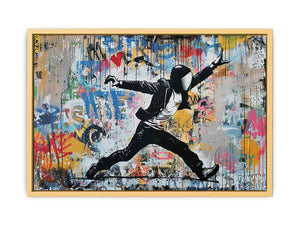 Street Art Painting Streched canvas