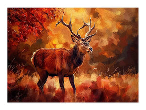Deer Painting