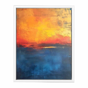 Abstract Tones Framed Print