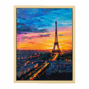 Eiffel Painting Art Print