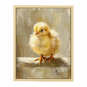 Baby Chicken Art Painting Art Print