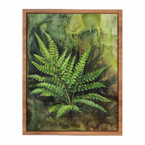 Eagle Fern Painting Poster