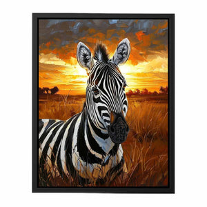 Zebra Canvas Print