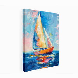 Sailing Boat Painting