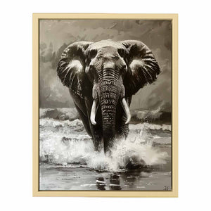 Elephant Painting Art Print