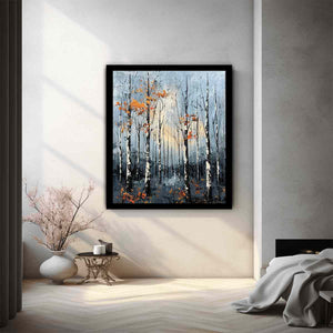 Birch Forest Painting