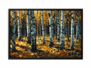 Birch Trees Canvas Print