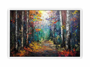 Birch Forest Framed Print