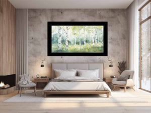 Birch Trees Painting