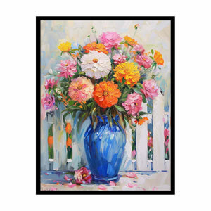 Vase Of Flowers Canvas Print