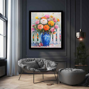 Vase Of Flowers Painting