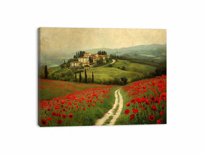 Beautiful Field Of Poppies Painting