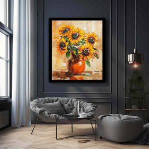 Vase Of Flowers Painting