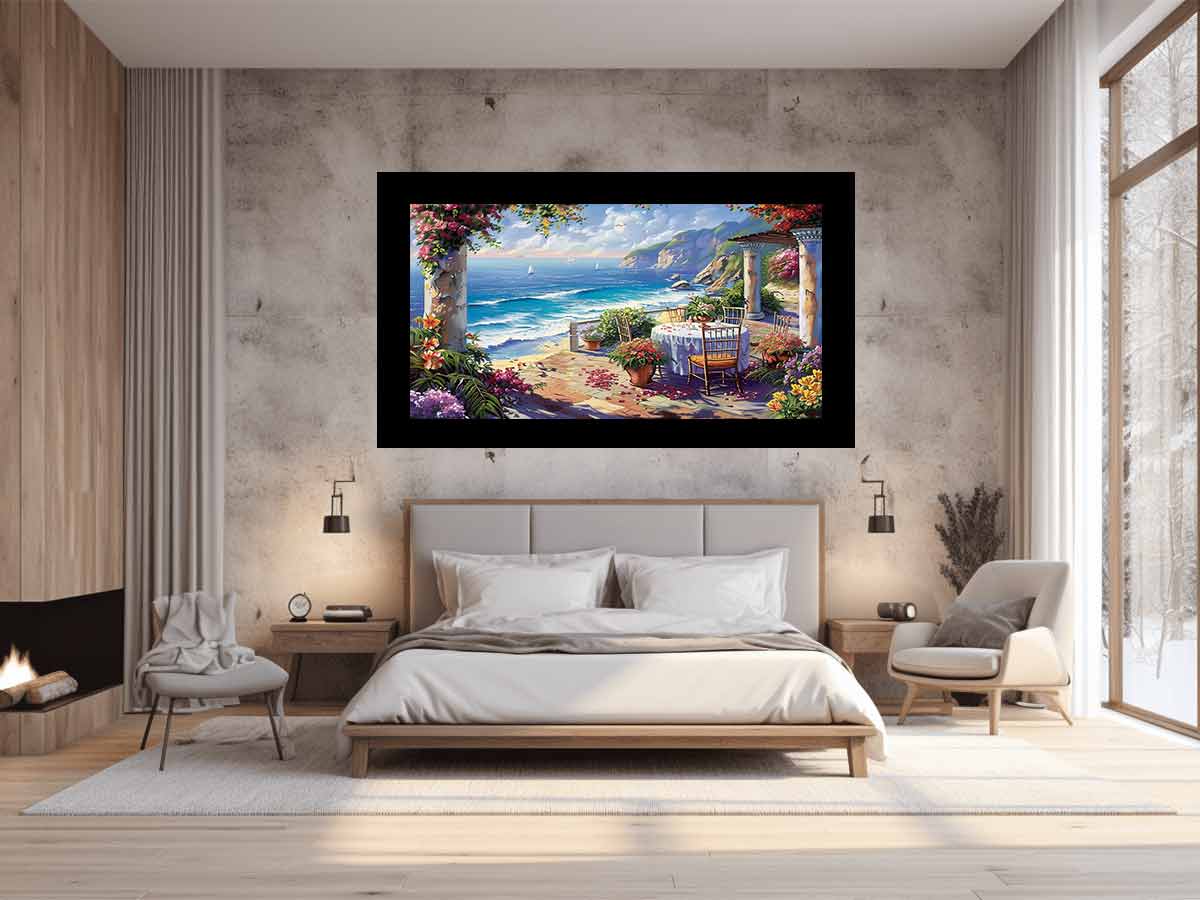Outdoor Dining Painting