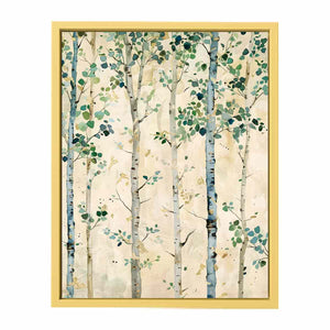 Birch Trees Streched canvas