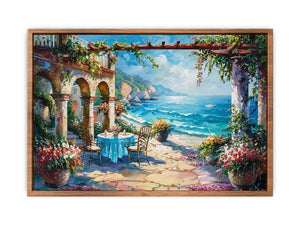 Beach Dinning Poster