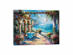 Beach Dinning Painting