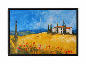 Hillside House Canvas Print