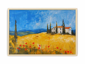 Hillside House Art Print