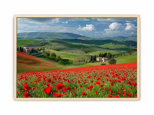 Field Of Poppies Art Print