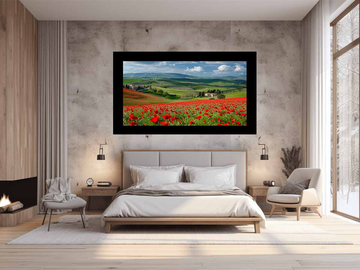 Field Of Poppies Painting